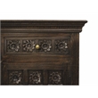 Anisa 4-Door 4-Drawer Sideboard in Traditional Antique Black on Solid Wood
