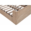 Argyle Queen Bed in Modern Light Ash Finish on Reclaimed Solid Wood