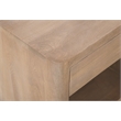 Argyle Nightstand in Modern Light Ash Ivory Finish on Reclaimed Solid Wood