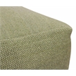 Remi Pouf in Handwoven Contemporary Sage Green Wool