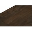 Flagstaff 3-Drawer Nightstand in Modern Barista Brown Finish on Solid Wood