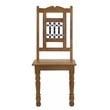 Bliss Dining Chair 2-Piece Set in Traditional Spice Tan on Solid Wood