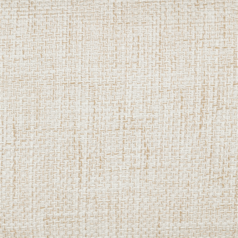 Clara Bar Height Stool in Contemporary Beige Linen Fabric on Solid Wood