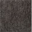Tess Accent Chair 2-Piece Set in Modern Crystal Black Ribbed Linen on Solid Wood