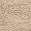 Venus Lounge Chair in Mid-Century Beige Boucle Fabric on Natural Solid Wood