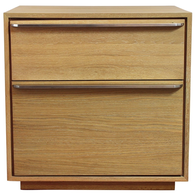 Sarasota California King Bedroom Set with 2 Large Nightstands in Natural