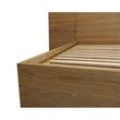 Sarasota California King Bedroom Set with 2 Small Nightstands in Natural