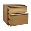 Sarasota King Bedroom Set with 2 Large Nightstands in Natural