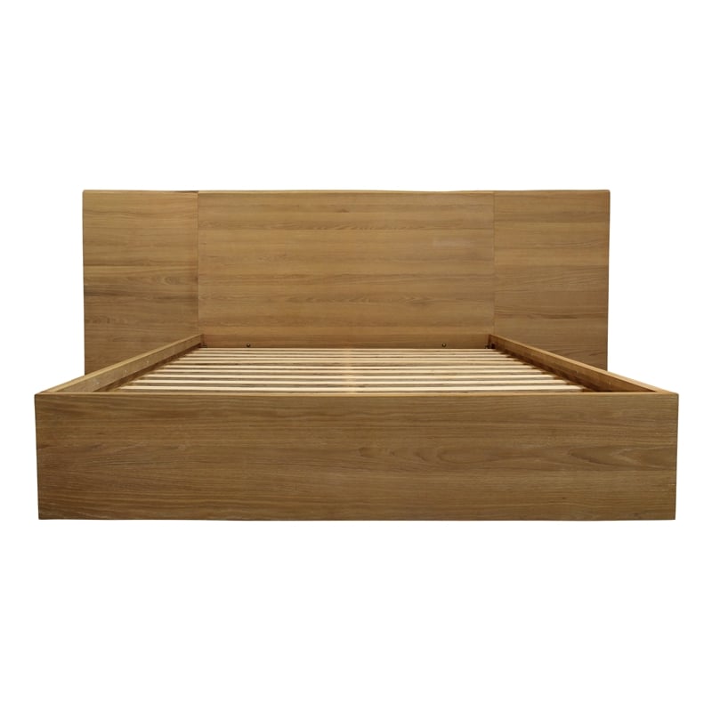 Sarasota King Bedroom Set with 2 Small Nightstands in Natural
