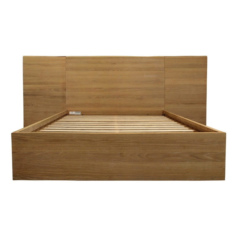 Sarasota Queen Bedroom Set with 2 Large Nightstands in Natural