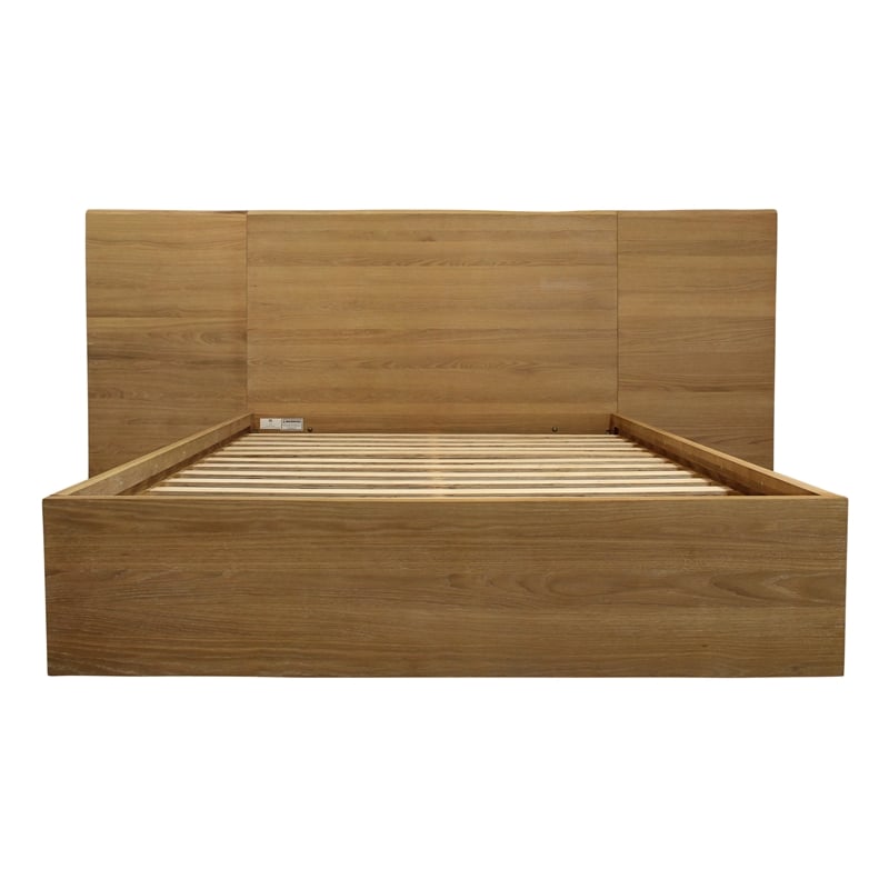 Sarasota 5-Piece Solid Wood Queen Bedroom Set in Natural