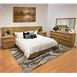 Sarasota 5-Piece Solid Wood Queen Bedroom Set in Natural