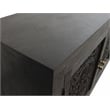 Waverly 2-Door Sideboard in Traditional Charcoal Gray Finish on Solid Wood