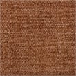Keegan Rattan Swivel Chair in Terracotta Linen Fabric with Coastal Wood Trim