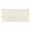 Augustus Rectangular Dining Table in Modern Stone Natural Finish on Solid Wood