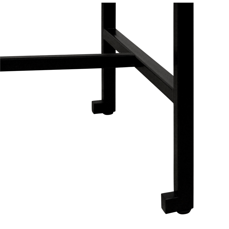 Becca 2-Door Tall Cabinet in Modern Sand Oak Finish on Pine Solid Wood