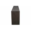 Jaden Solid Wood Sideboard With 3 Drawers And 4 Doors In Charred Ember Brown