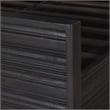 Carmenita Queen Bed in Rich Umber Brown Finish on Solid Wood