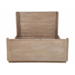 Argyle King Bed in Modern Light Ash Finish on Reclaimed Wood