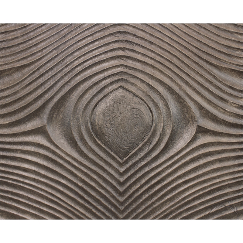 Bristol 3-Door Sideboard in Smoked Ash Finish on Mango Solid Wood