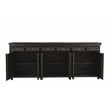Anisa 105'' Sideboard in Antique Brown Finish on Mango Solid Wood