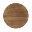 Sullivan Round Dining Table in Spice Tan Finish on Solid Wood