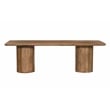 Sullivan 96'' Rectangular Dining Table in Spice Tan Finish on Solid Wood