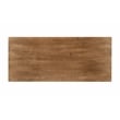 Sullivan 96'' Rectangular Dining Table in Spice Tan Finish on Solid Wood