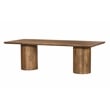 Sullivan 96'' Rectangular Dining Table in Spice Tan Finish on Solid Wood