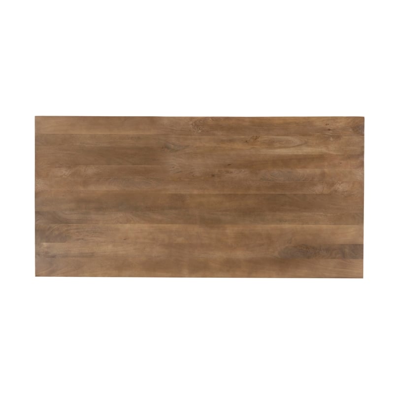 Sullivan 72'' Rectangular Dining Table in Spice Tan Finish on Solid Wood
