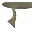 Sheridan Milo Round Iron Cocktail Table in Powdered Gold Finish