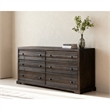 Carmenita Bedroom Set With 1 Dresser And 2 Nightstands In Rich Umber
