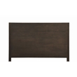 Otis Queen-Size Bed in Barista Brown Finish on Mango Solid Wood