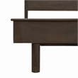 Otis Queen-Size Bed in Barista Brown Finish on Mango Solid Wood