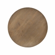 Otis Pacific Round Side Table in Wheat Finish on Mango Solid Wood