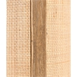 Otis Pacific Round Side Table in Wheat Finish on Mango Solid Wood