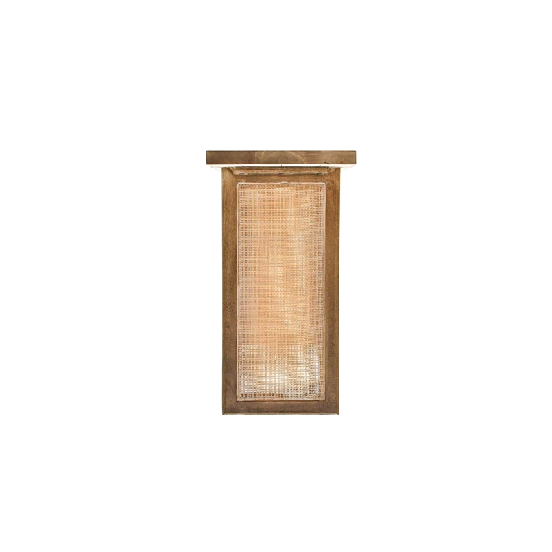 Otis Pacific Console Table in Wheat Finish on Mango Solid Wood