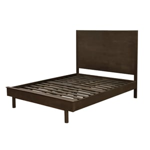 Otis Eastern King Bed in Barista Brown Finish on Mango Solid Wood