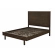 Otis Eastern King Bed in Barista Brown Finish on Mango Solid Wood