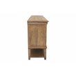 Otis Four-Door Sideboard in Wheat Finish on Mango Solid Wood