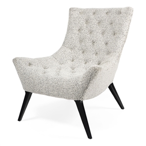 gild design house gabor tufted grey accent chair