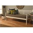 Kodiak Furniture Boho Twin-size Traditional Solid Hardwood Daybed in White