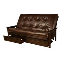 Kodiak Furniture Full Size Faux Leather, Faux Leather Futon Covers