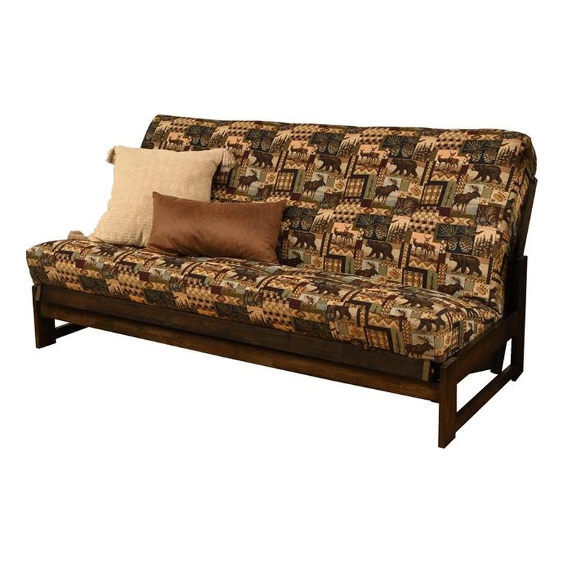 Kodiak Furniture Fullsize Futon Cover in Peter's Cabin MultiColor
