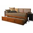 Kodiak Furniture Twin Size Daybed in Wood - Easy Assembly - Brown