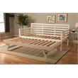 Kodiak Furniture Twin to King Size Daybed in Wood in White - Easy Assembly
