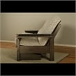 Kodiak Furniture Alamosa Sofa Sleeper Includes Storage and Canton Cream Mattress