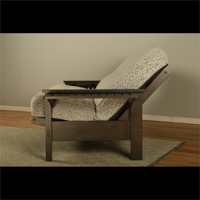 Kodiak Furniture Alamosa Sofa Sleeper Includes Linen Charcoal Gray Mattress