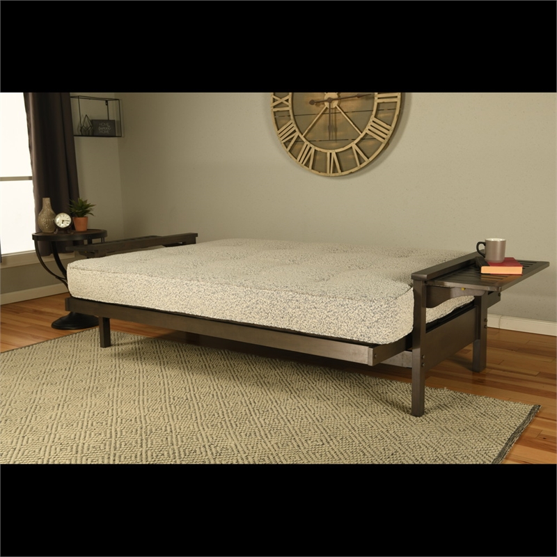 Kodiak Furniture Alamosa Sofa Sleeper Includes Linen Cocoa Brown Mattress