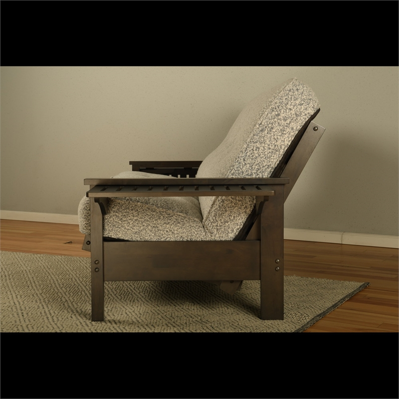 Kodiak Furniture Alamosa Sofa Sleeper Includes Linen Cocoa Brown Mattress